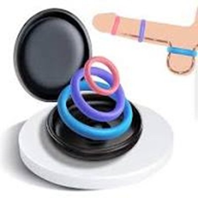 85Kg Tension Silicone Cock Ring Set