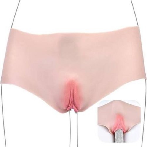 Silicone Wearable Vagina Fake Vagina Chastity Panties