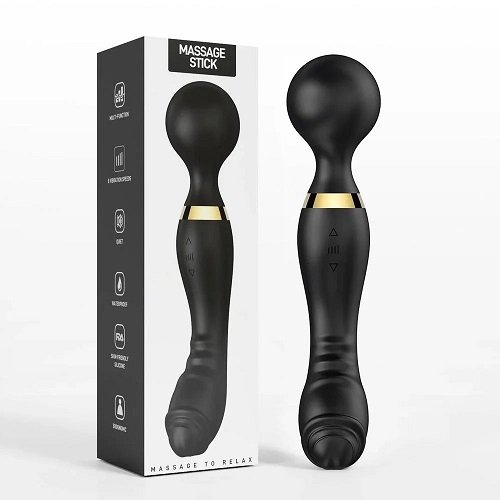 Double Ended 2 In 1 Wand Vibrator