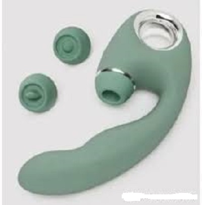 Lovehoney Dual Embrace Pulsing Clitoral Suction Dual Stimulator