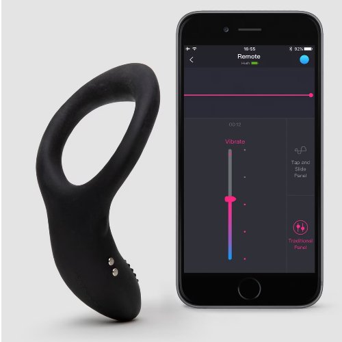 Lovense Diamo App Controlled Rechargeable Cock Ring
