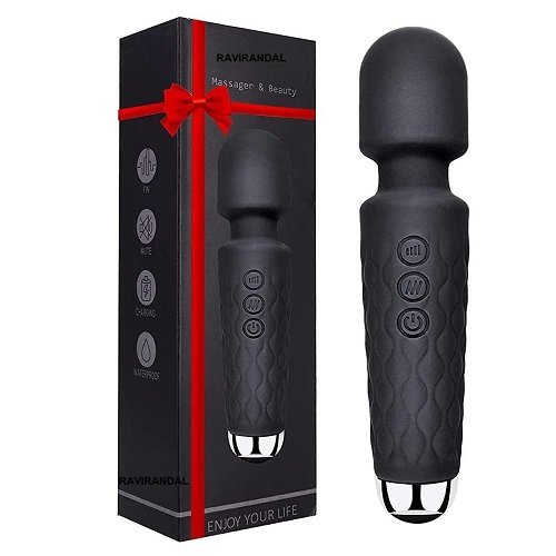 Teg985 Portable Wireless Waterproof Soft Silicone Massager