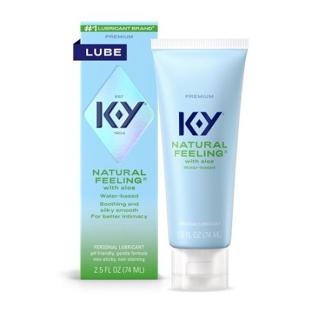 K-y Natural Feeling With Aloe Water Based Lube