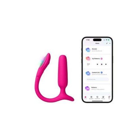 Lovense Lush Anal Vibrating Butt Plug 