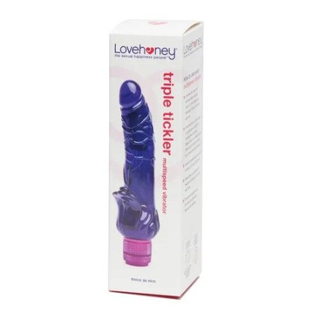 Peter 5 Inch Vibrator Waterproof Purple