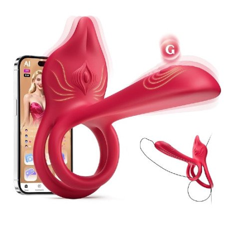 Rose Toy Vibrating Cock Ring