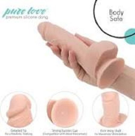 6 Inch Life Lover Silicone Dildo
