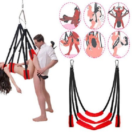 Indoor Sling Sex Swing Hanging On Door