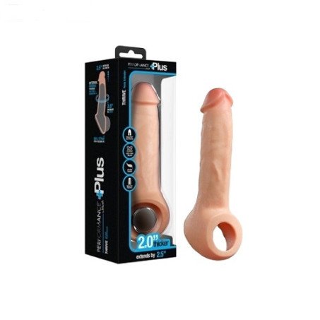 9.25 Inch Realistic Penis Extender Sleeve