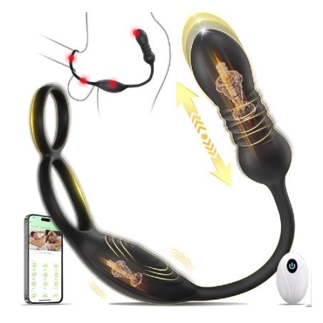 Thrusting Prostate Massager Anal Sex Toy