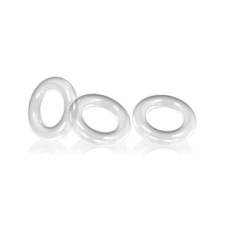 Silicone Cock Ring Set 3 Pcs Stretchy Penis Ring
