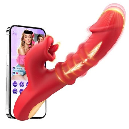 Thrusting Vibrator Sex Toy