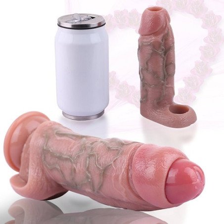 Girth Thick Realistic Penis Sleeve In Pakistan