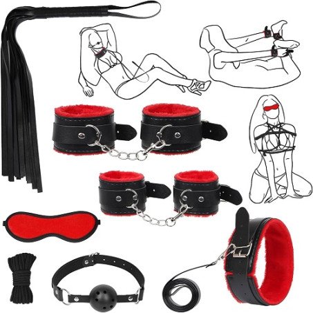 Sex Bondage Restraints Bdsm Kit